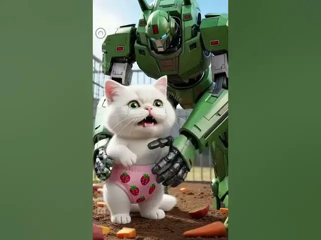 Video thumbnail for Shocking! Puppy ,Kitty and Transformers! #funny #cute#shorts #cutedog #autobots #puppy #kitty