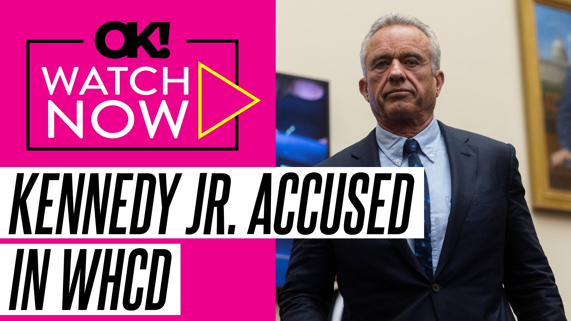 Video thumbnail for Robert F. Kennedy Jr. Accused of Leaving Wife Cheryl Hines Behind as He Runs Away During Terrifying WHCD Shooting: Watch