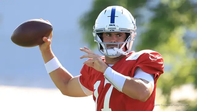 'Video thumbnail for AFC South Preview: Colts name QB Daniel Jones the starter, will it matter?'