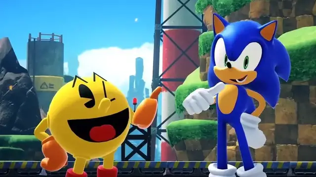 'Video thumbnail for Sonic Racing CrossWorlds x Pac-Man - Official Crossover Trailer | gamescom 2025'