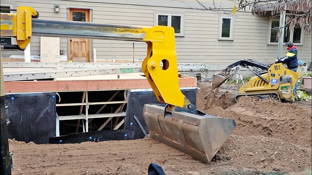 Video thumbnail for Matthew Cremona: Backfilling ICF Foundation & Framing Prep | Home Renovation Part 10