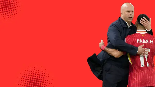 Video thumbnail for Salah still has ‘very good future’ at Liverpool despite being dropped - Arne Slot