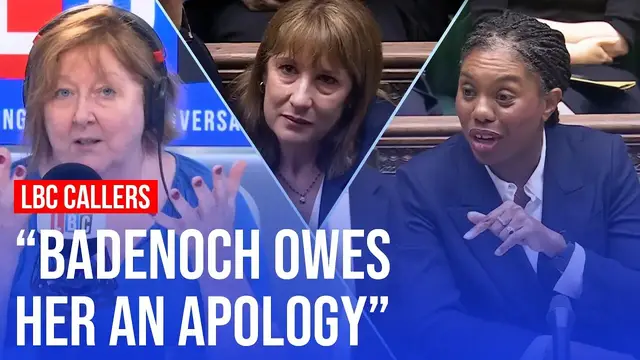 Video thumbnail for LBC callers react to Rachel Reeves' tearful PMQs appearance