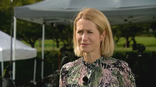 Video thumbnail for EU divisions stall action on Palestine, Kaja Kallas says