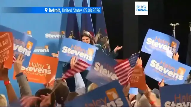 Video thumbnail for Leftist Democrat Abdul El-Sayed defeats establishment candidate in shock Michigan primary victory