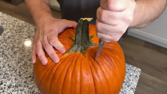 'Video thumbnail for Stick a red cup into a pumpkin for this genius holiday porch idea!'