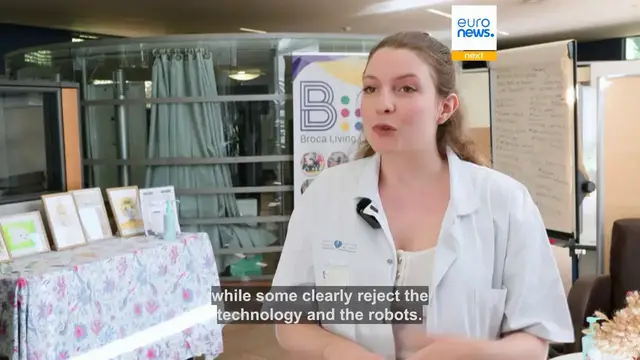 Video thumbnail for How AI and robots provide companionship for people with Alzheimer’s
