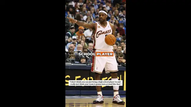 Video thumbnail for Why Cavs Players Initially Doubted LeBron James — How He Proved Them All Wrong