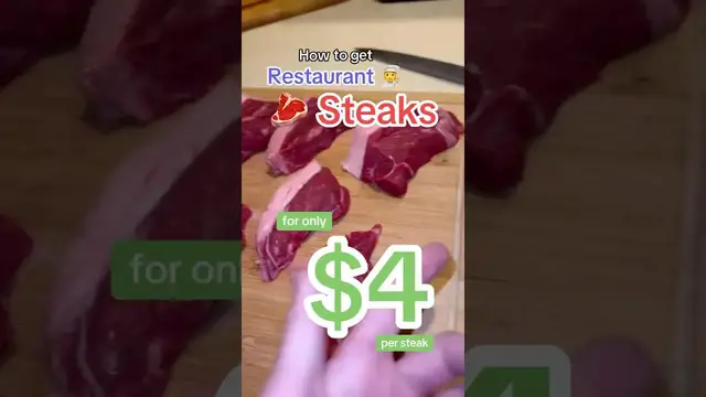 'Video thumbnail for $4 Steak Hack  #steak #picanha #savingmoney'