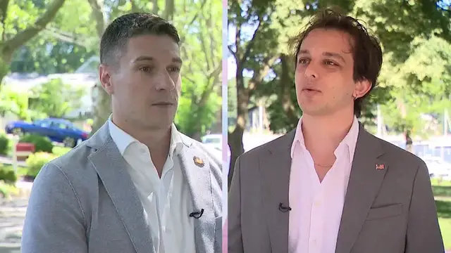 Video thumbnail for Chris Gallant, Lukas Ventouras to face off in Democratic primary for Congress
