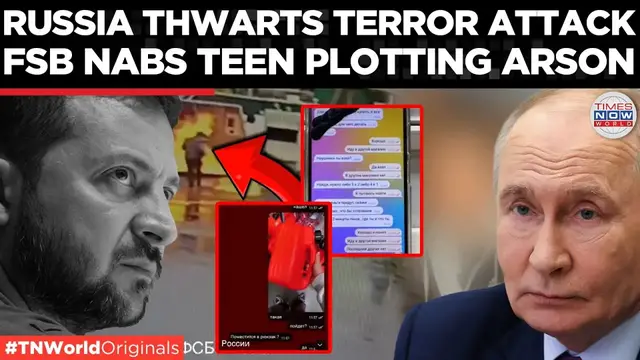 Video thumbnail for RUSSIA FOILS TERROR: FSB Nabs Teens Recruited Through Dating Chatbot For Arson Attacks!