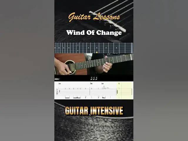 'Video thumbnail for Wind Of Change - Scorpions | EASY Guitar Lessons TAB - Guitar Tutorial'