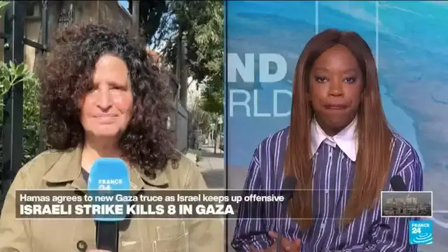 'Video thumbnail for Hamas agrees to new Gaza truce as Israel keeps up offensive'