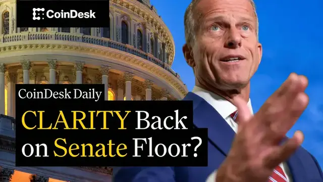 Video thumbnail for U.S. Senate opened first stage of CLARITY Act voting