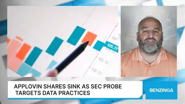 'Video thumbnail for AppLovin Shares Sink As SEC Probe Targets Data Practices'