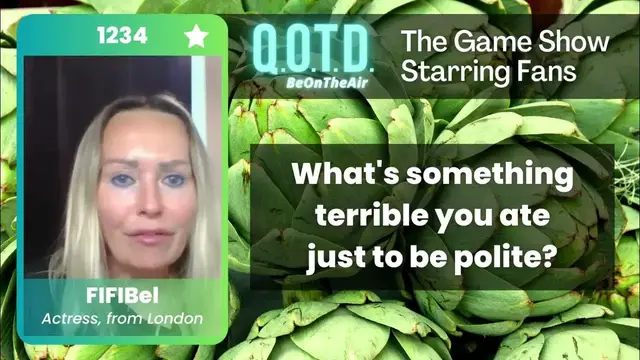 Video thumbnail for Our Favorite Answers: FIFIBel does not vibe with artichokes!