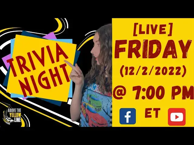 Video thumbnail for Let's Chat [LIVE]: Trivia Night!