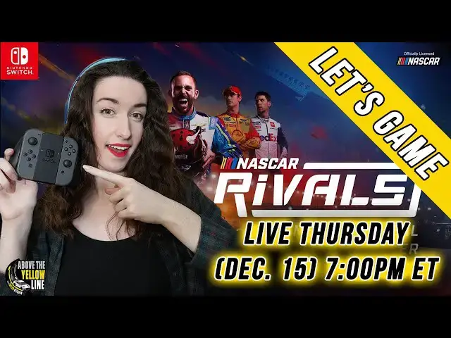 Video thumbnail for Let's Game: NASCAR Rivals [Career / Online] [LIVE]