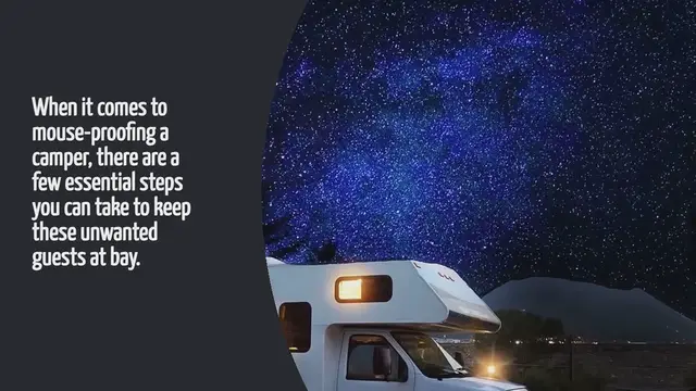 'Video thumbnail for How To Mouse Proof A Camper'