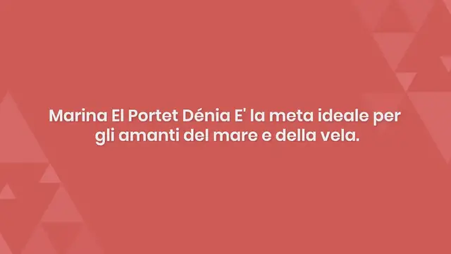 Video thumbnail for Marina El Portet de Denia:
