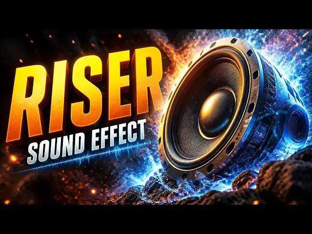 Video thumbnail for Cinematic Riser Sound Effect | SFX for Video Edits!