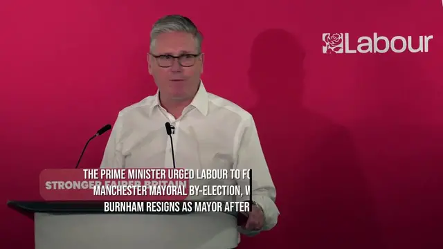 Video thumbnail for Starmer warns Burnham against immediate Labour leadership challenge.