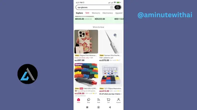 'Video thumbnail for How To Add Products To Cart On AliExpress Shopping App'
