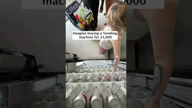 'Video thumbnail for The best ROI you could ask for! #viral #vending #vendingmachine'