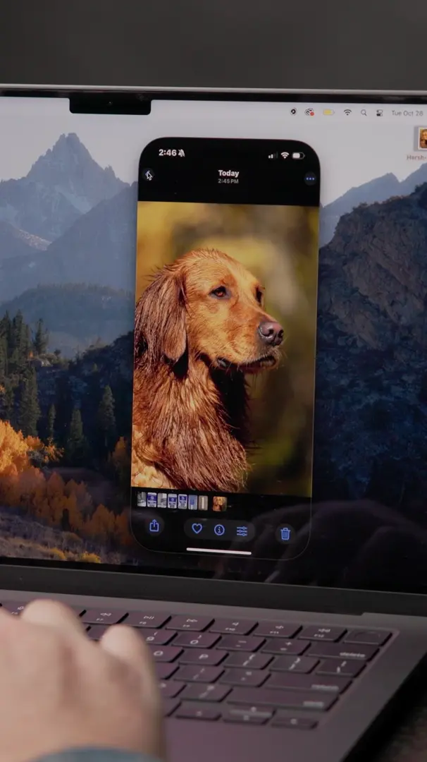 Video thumbnail for iPhone Mirroring: The EASIEST Way to Use Your iPhone on Your Mac (iOS 18 + MacOS Sequoia)