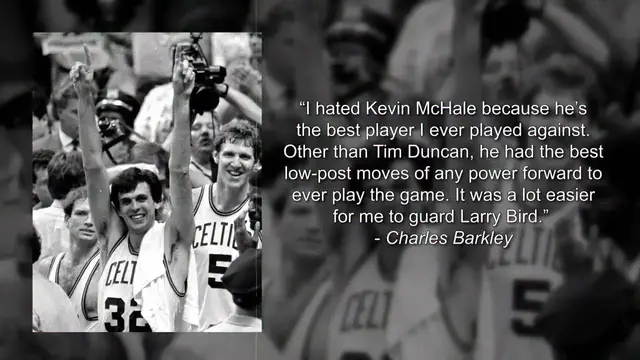 Video thumbnail for Greatest Sports Legends Then and Now - Features Power forward -Kevin McHale