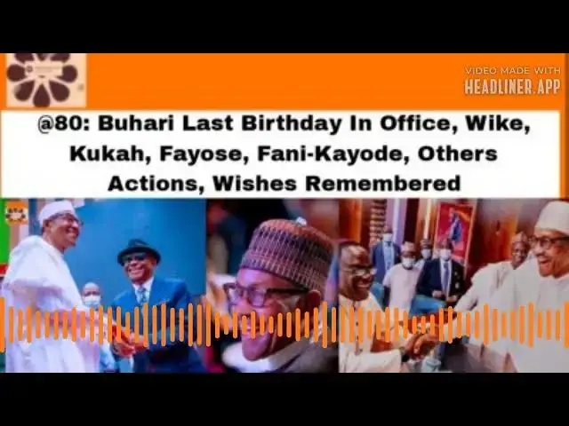 Video thumbnail for @80: Buhari Last Birthday In Office, Wike, Kukah, Fayose, Fani-Kayode, Others Actions Remembered