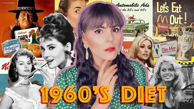 Video thumbnail for 1960s Old Hollywood Diet Secrets: Sharon Tate, Audrey Hepburn and more!