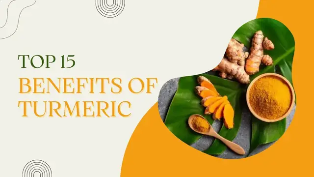 Video thumbnail for Top 15 Benefits Of Turmeric