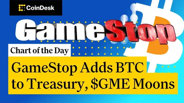 'Video thumbnail for GameStop Adds Bitcoin To Treasury, $GME Moons'