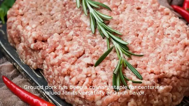 Video thumbnail for Ground Pork Recipe
