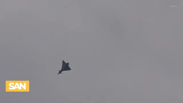 'Video thumbnail for NATO scrambles jets after Russian drones strike near Romania'