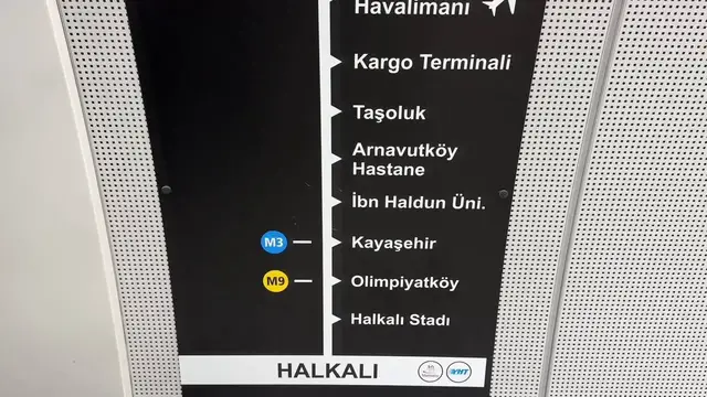 Video thumbnail for Türkiye: President Erdogan inaugurates new section of Istanbul Airport metro line.