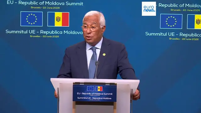 Video thumbnail for EU sets stage for decoupling Moldova's accession bid from Ukraine's