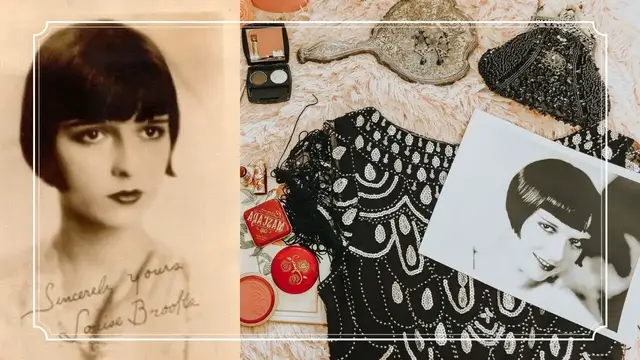 'Video thumbnail for Louise Brooks 1920s Inspired Makeup Tutorial'
