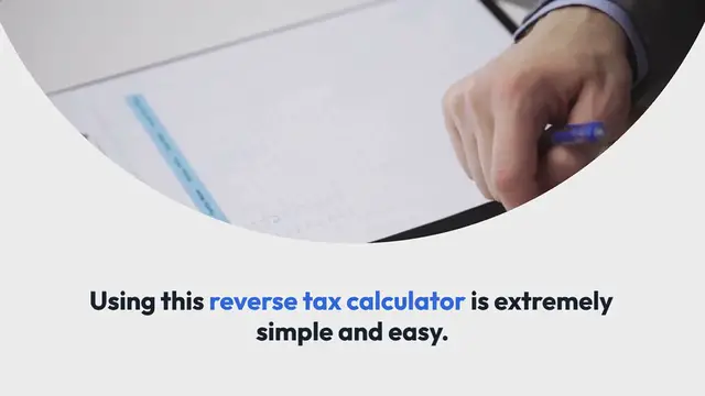 'Video thumbnail for Reverse Sales Tax Calculator'