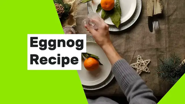 'Video thumbnail for Eggnog recipe '