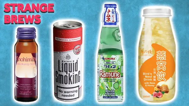 'Video thumbnail for Most Bizarre Beverages From Around the World'