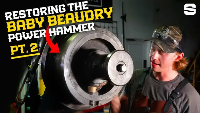 Video thumbnail for Will Stelter: Restoring a Baby Beaudry Power Hammer - Part 2