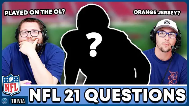 Video thumbnail for We CAN'T figure out this Player in NFL 21 Questions!