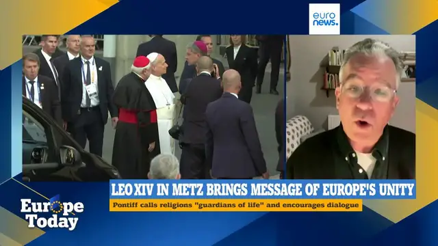 Video thumbnail for Pope's visit to France is 'beginning of a new mission to Europe', expert says