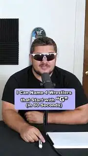 Video thumbnail for HOW MANY 'G' WRESTLERS CAN YOU NAME?