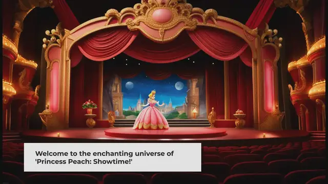 Video thumbnail for Rising to Stardom in 'Princess Peach: Showtime!' - A Journey of Talent and Determination