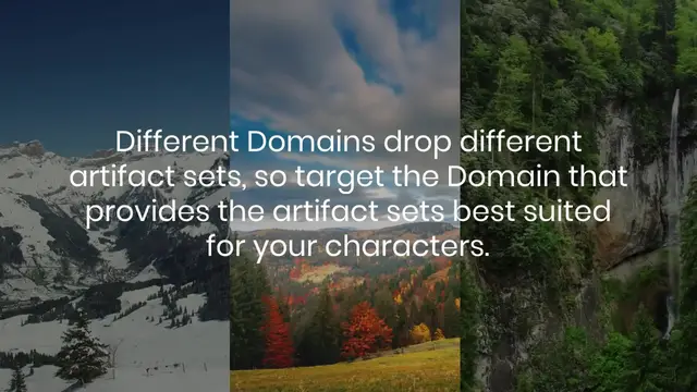 Video thumbnail for Farming artifacts in genshin