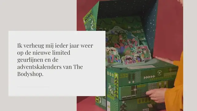 Video thumbnail for Get in the mood met The Bodyshop feestdagencollectie!