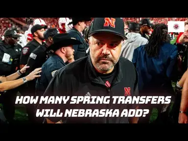 'Video thumbnail for Will Nebraska football make any major additions via the spring transfer portal window?'